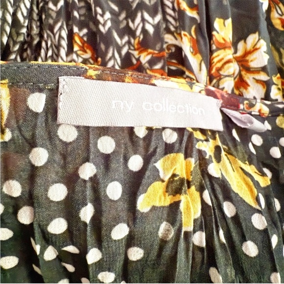 Vintage Women Y2K Floral Lace Bell Button Down Top Small Whimsigoth Fairy Grunge - Picture 6 of 7